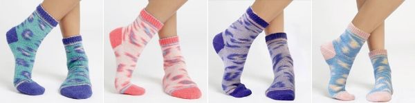 Wool and the Gang animal print socks